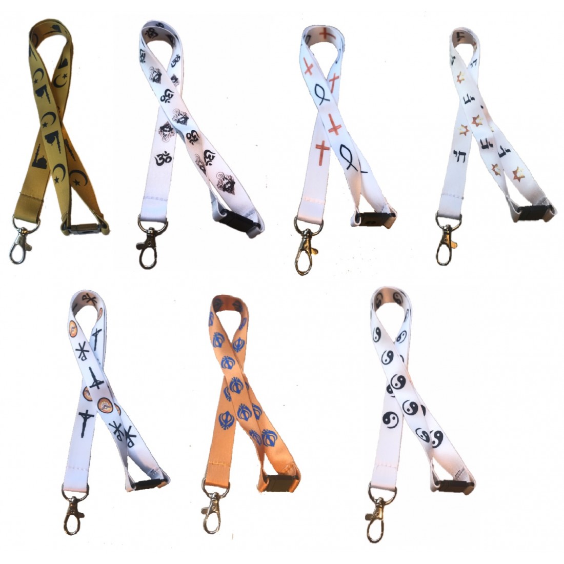 Religious Print Lanyards